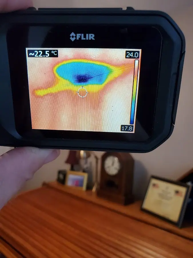 Thermal imaging inspection for water damage in Maryville